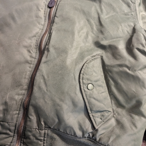 Vintage Rothco green bomber jacket XL - Picture 5 of 6